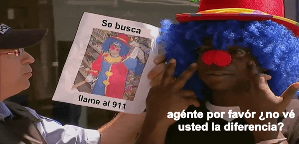 Plantilla de Agente por favor, no ve usted la diferencia?