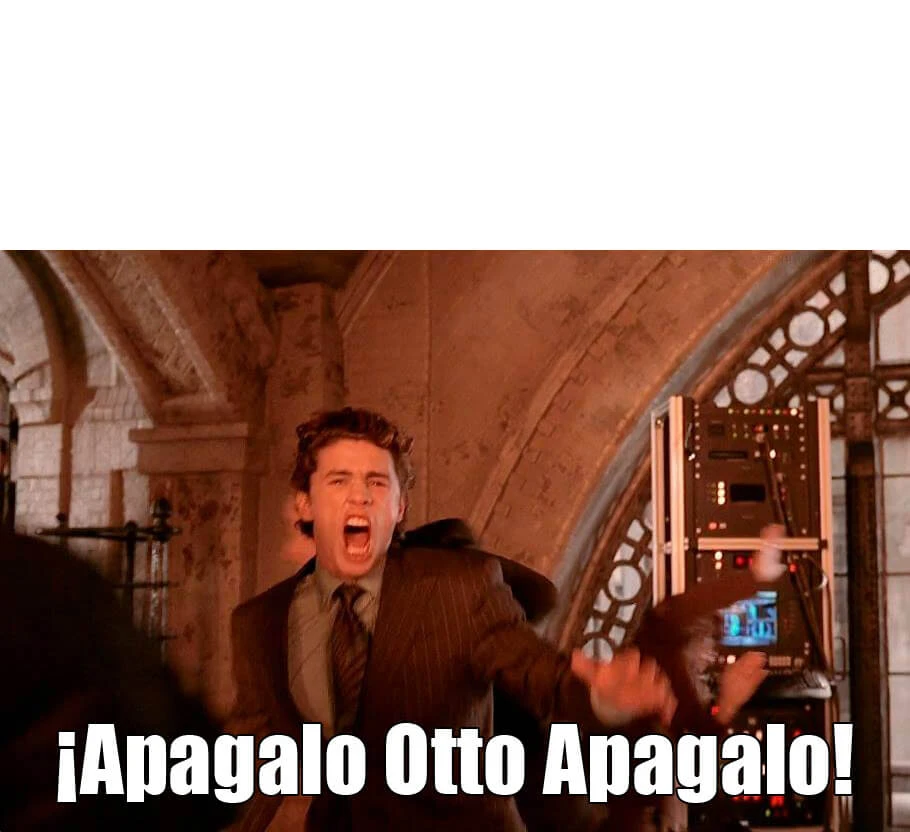 Plantilla de ¡Apagalo Otto, apagalo!