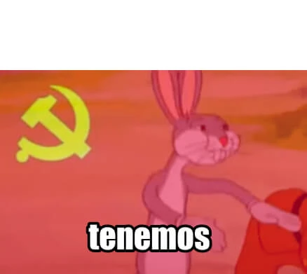 Plantilla de Bugs bunny comunista numero 6