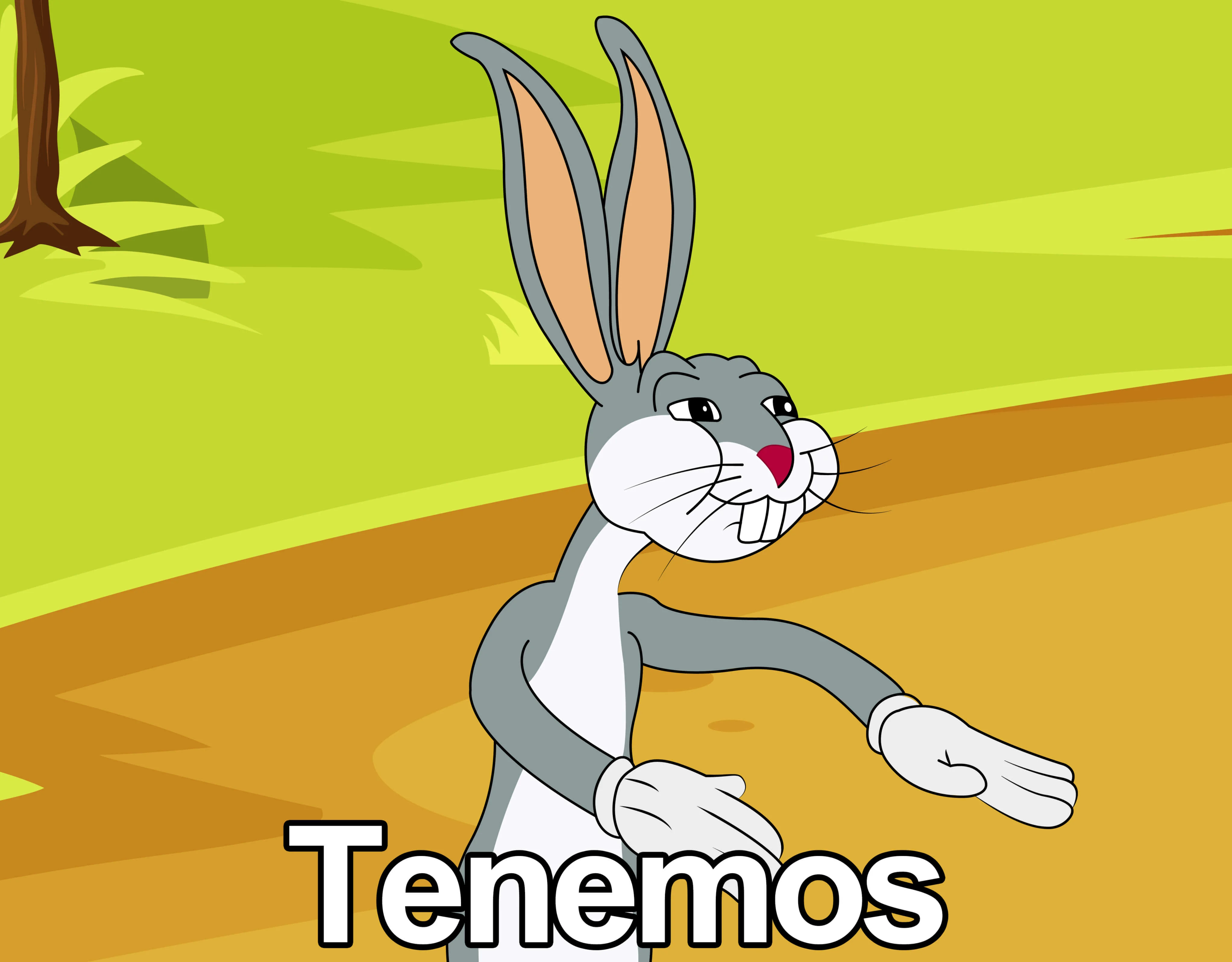 Plantilla de Bugs Bunny Tenemos numero 7