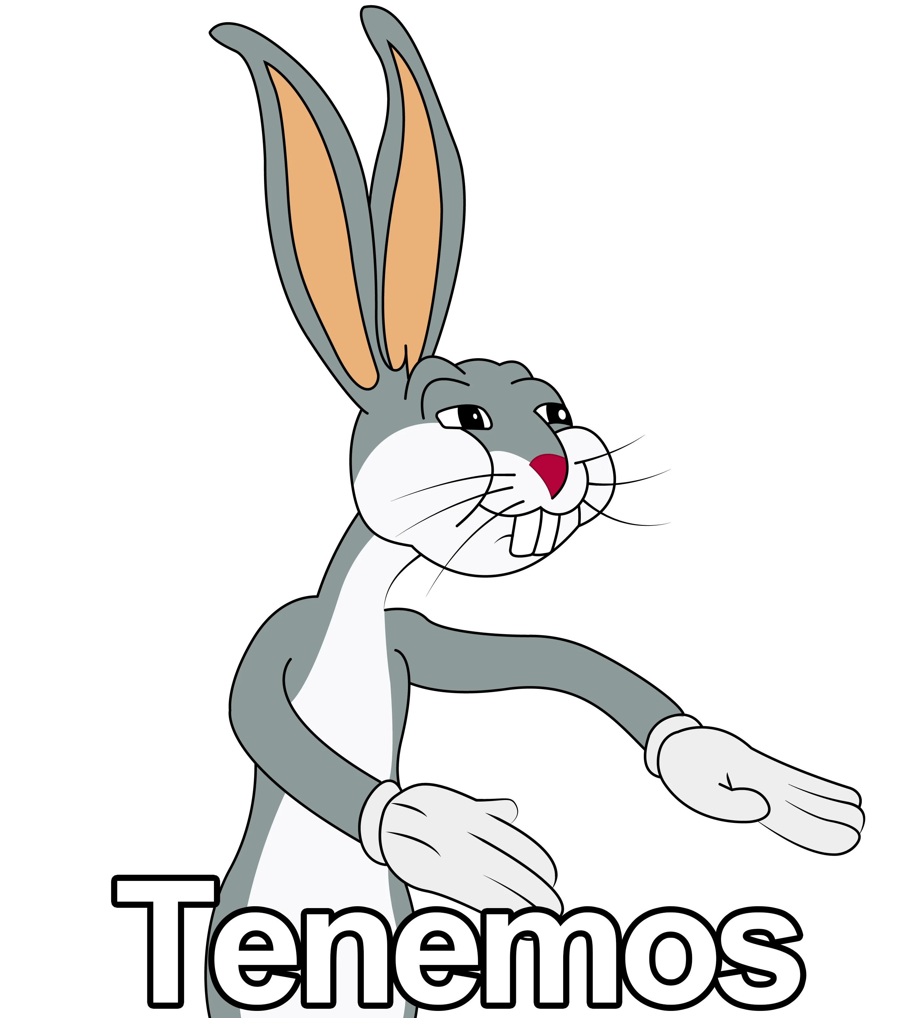 Plantilla de Bugs Bunny Tenemos numero 9