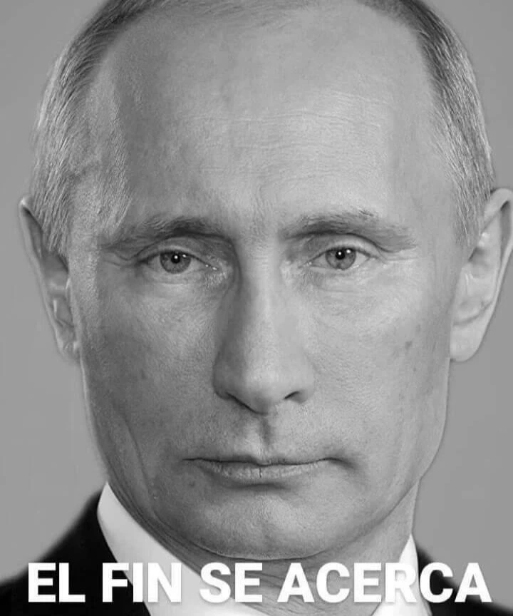 Plantilla de El fin se acerca version vladimir putin