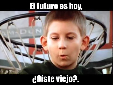 Plantilla de El futuro es hoy, oiste viejo numero 3