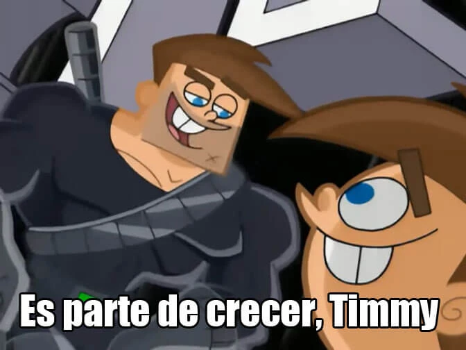 Plantilla de Es parte de crecer, Timmy numero 3