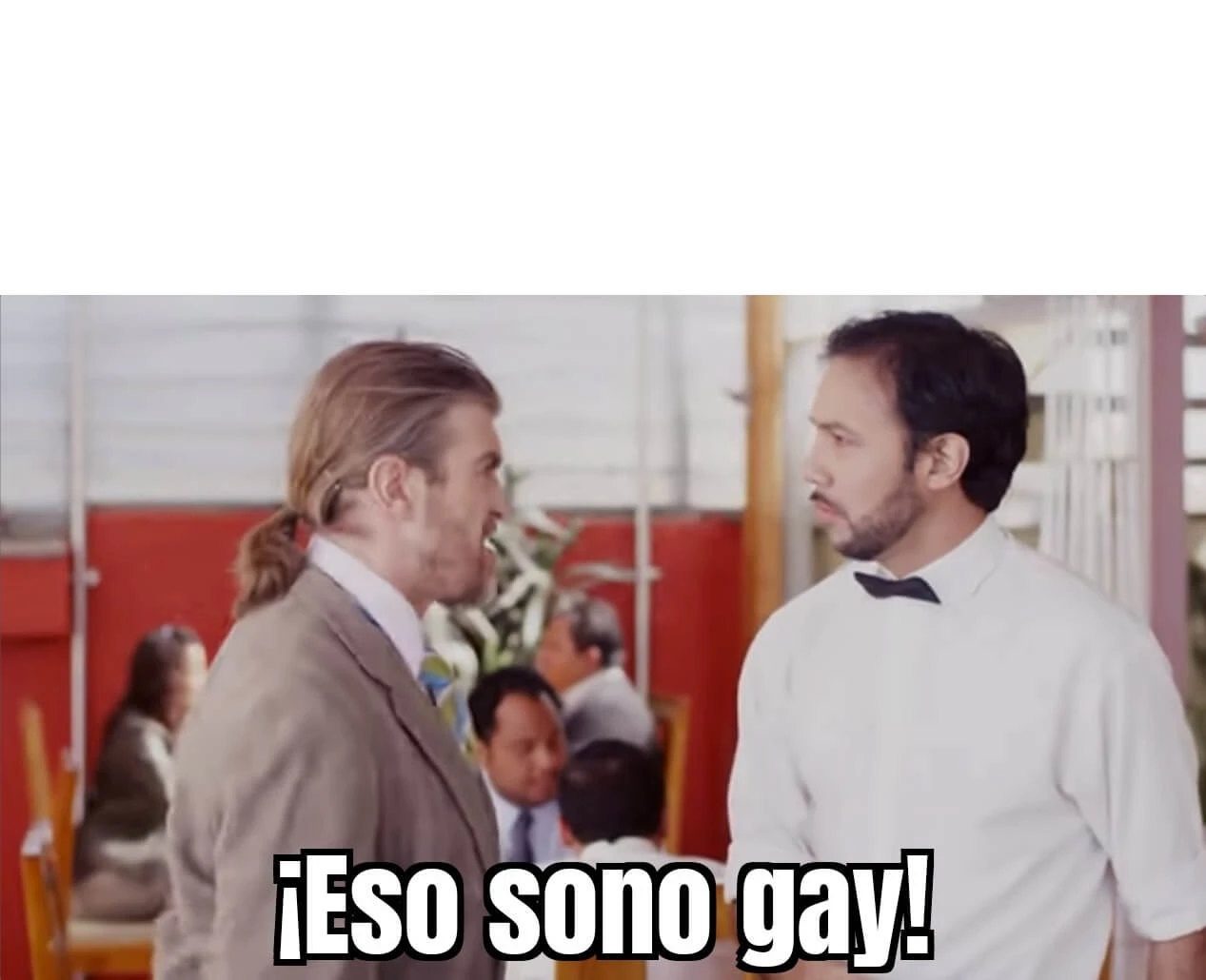 Primera plantilla de Eso sono gay