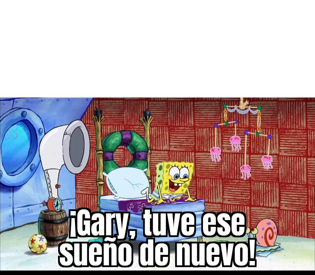 Plantilla de ¡Gary, tuve ese sueño de nuevo!