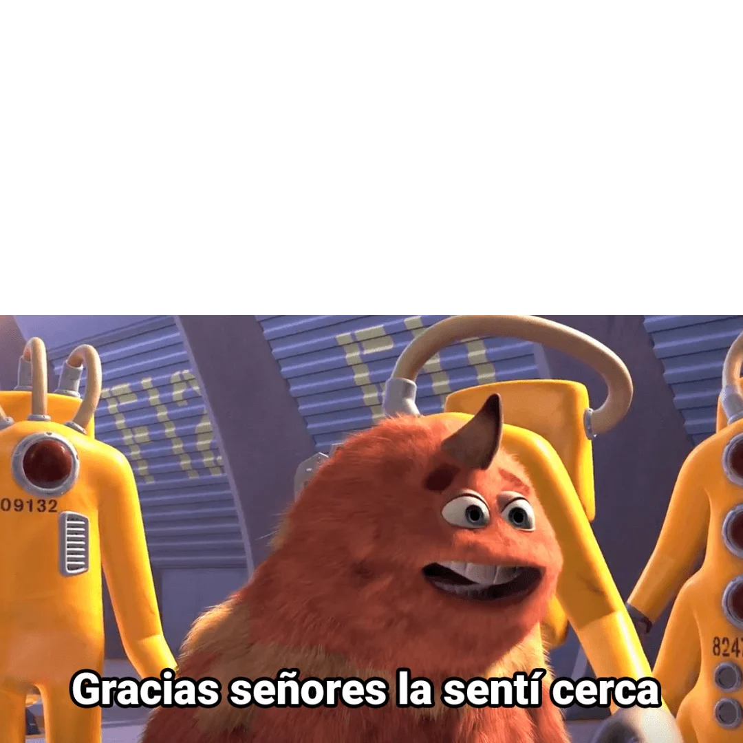 Plantilla de Gracias señores la sentí cerca numero 3