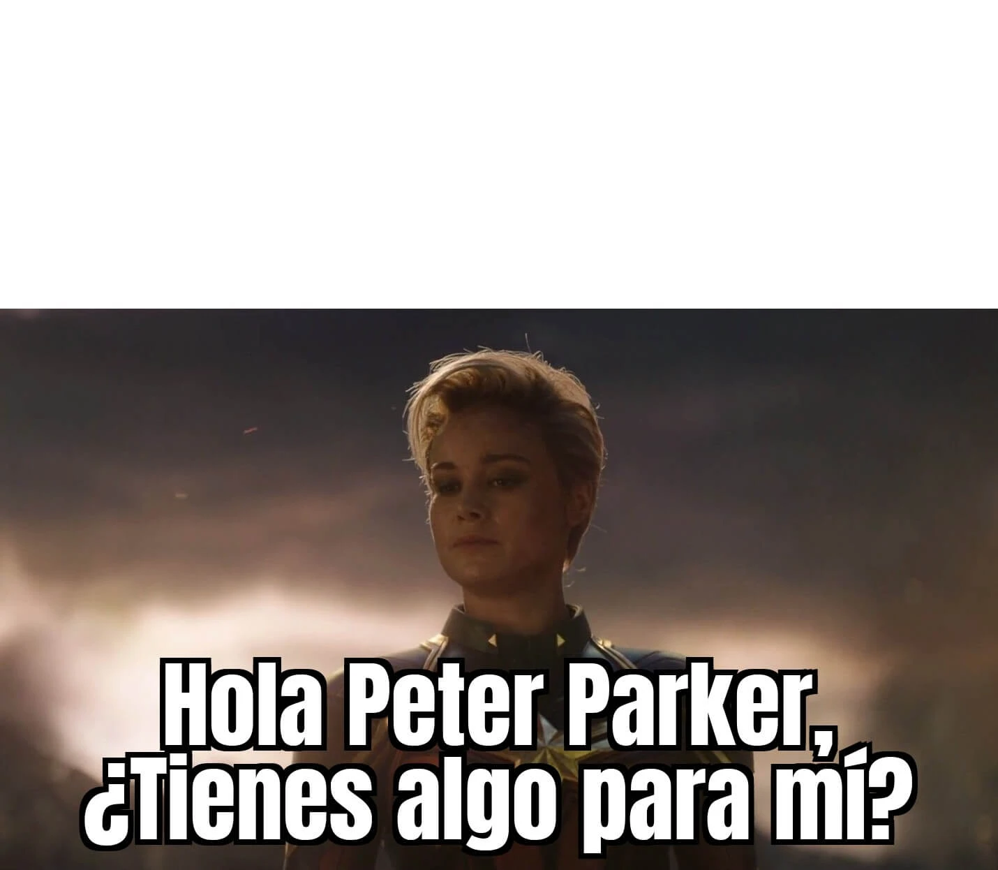 Plantilla de Hola Peter Parker, ¿Tienes algo para mí? numero 5