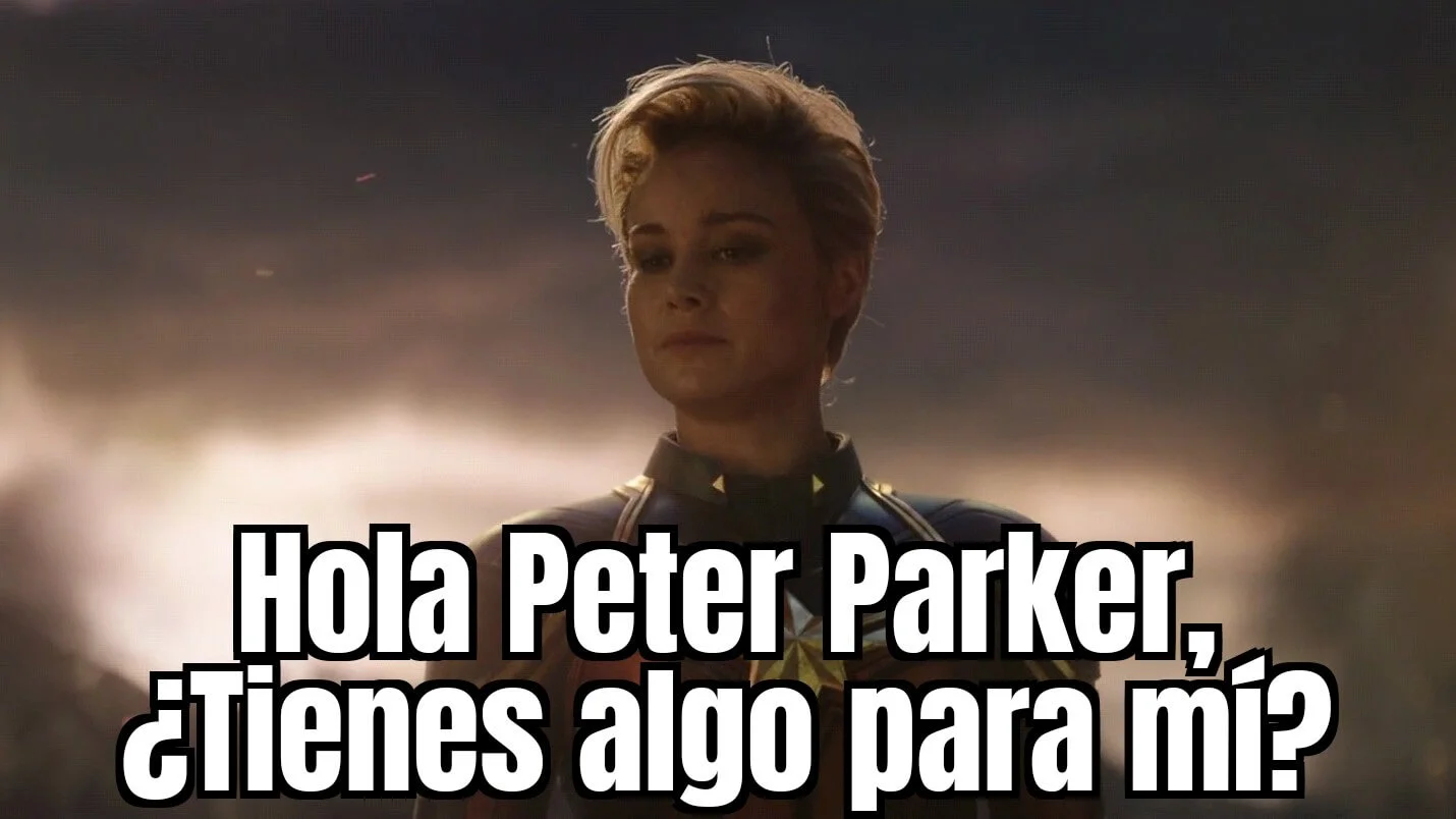 Plantilla de Hola Peter Parker, ¿Tienes algo para mí? numero 7