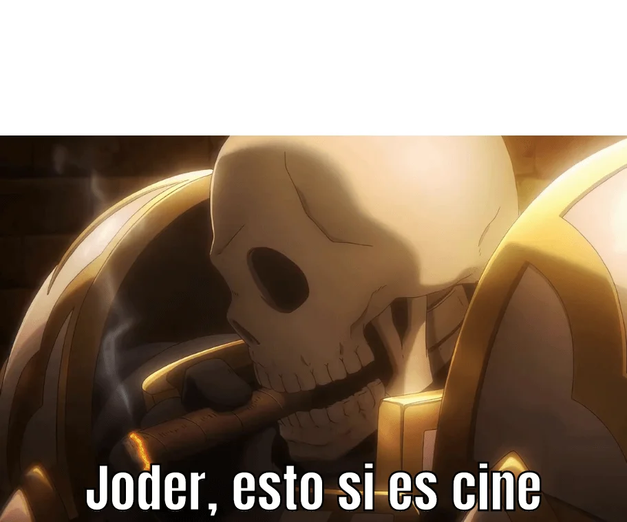 Plantilla de Joder, esto si es cine numero 7