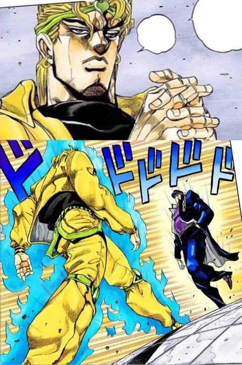 Plantilla de Jotaro vs Dio numero 2