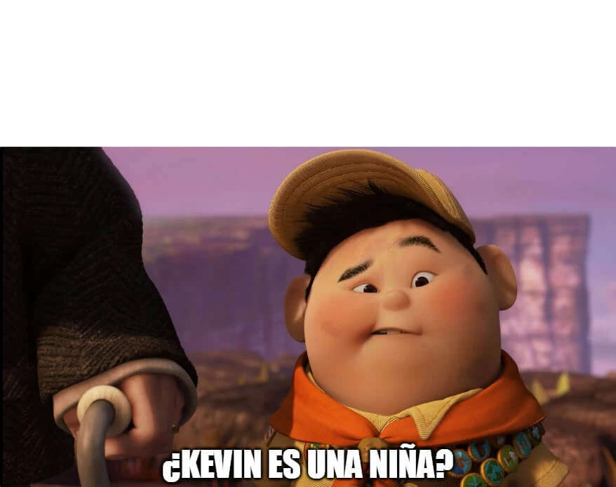 Plantilla de ¿Kevin es una niña?