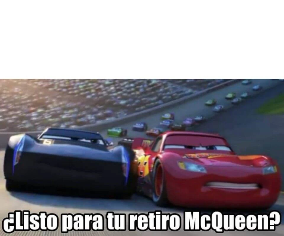 Plantilla de ¿Listo para tu retiro McQueen?