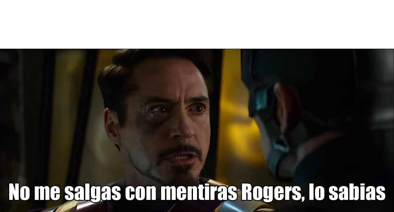 Plantilla de Lo sabias | No me salgas con mentiras Rogers, lo sabias numero 4