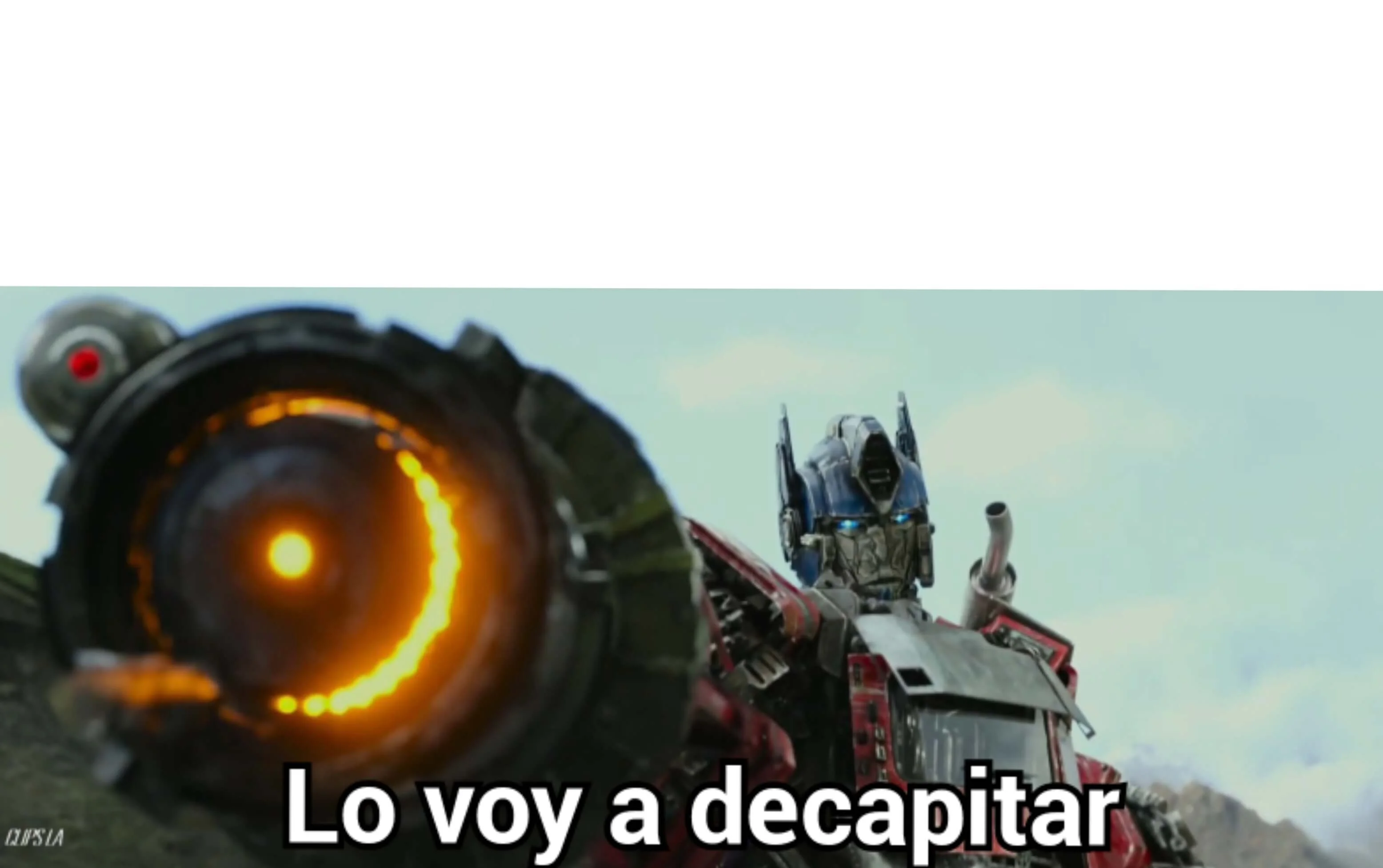 Primera plantilla de Lo voy a decapitar