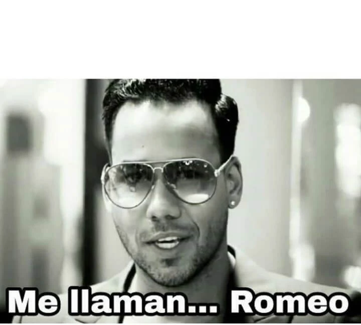 Plantilla de Me llaman Romeo numero 3