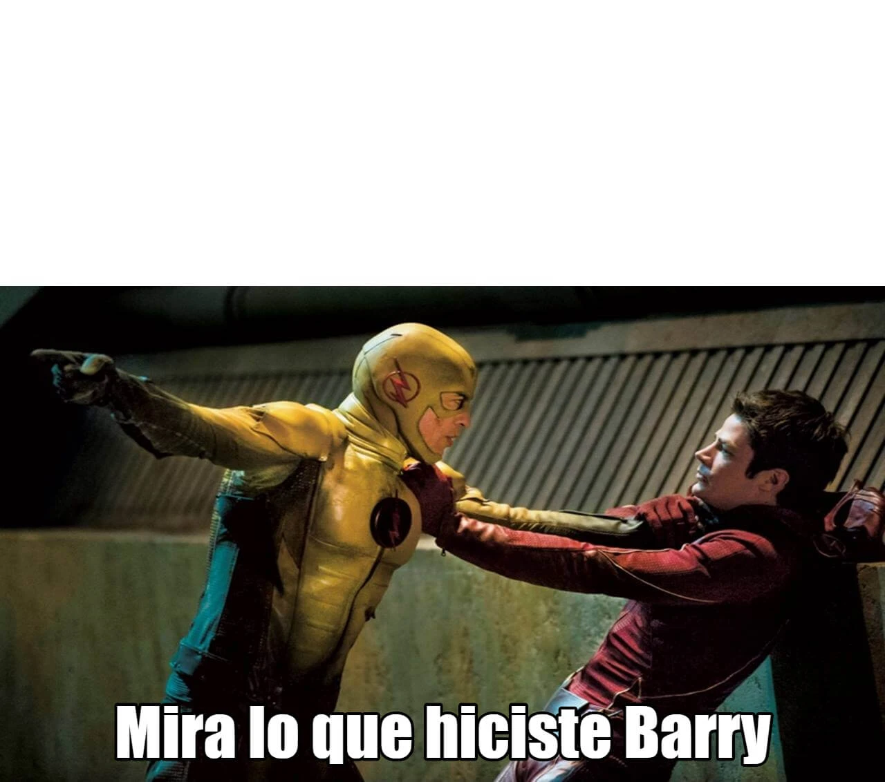 Plantilla de Mira lo que hiciste Barry