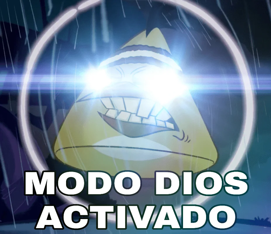 Plantilla de MODO DIOS ACTIVADO