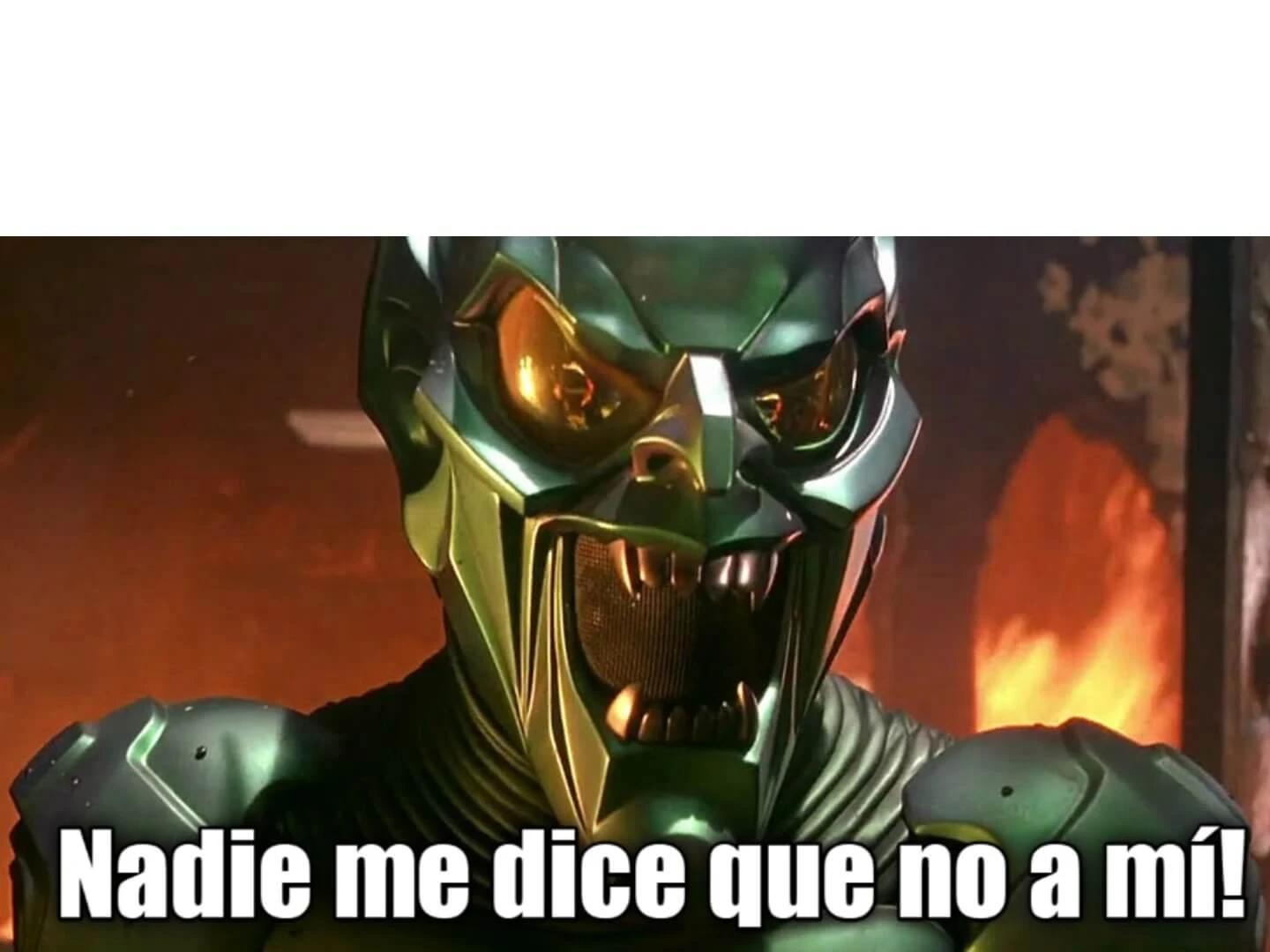 Plantilla de Nadie me dice que no a mí!