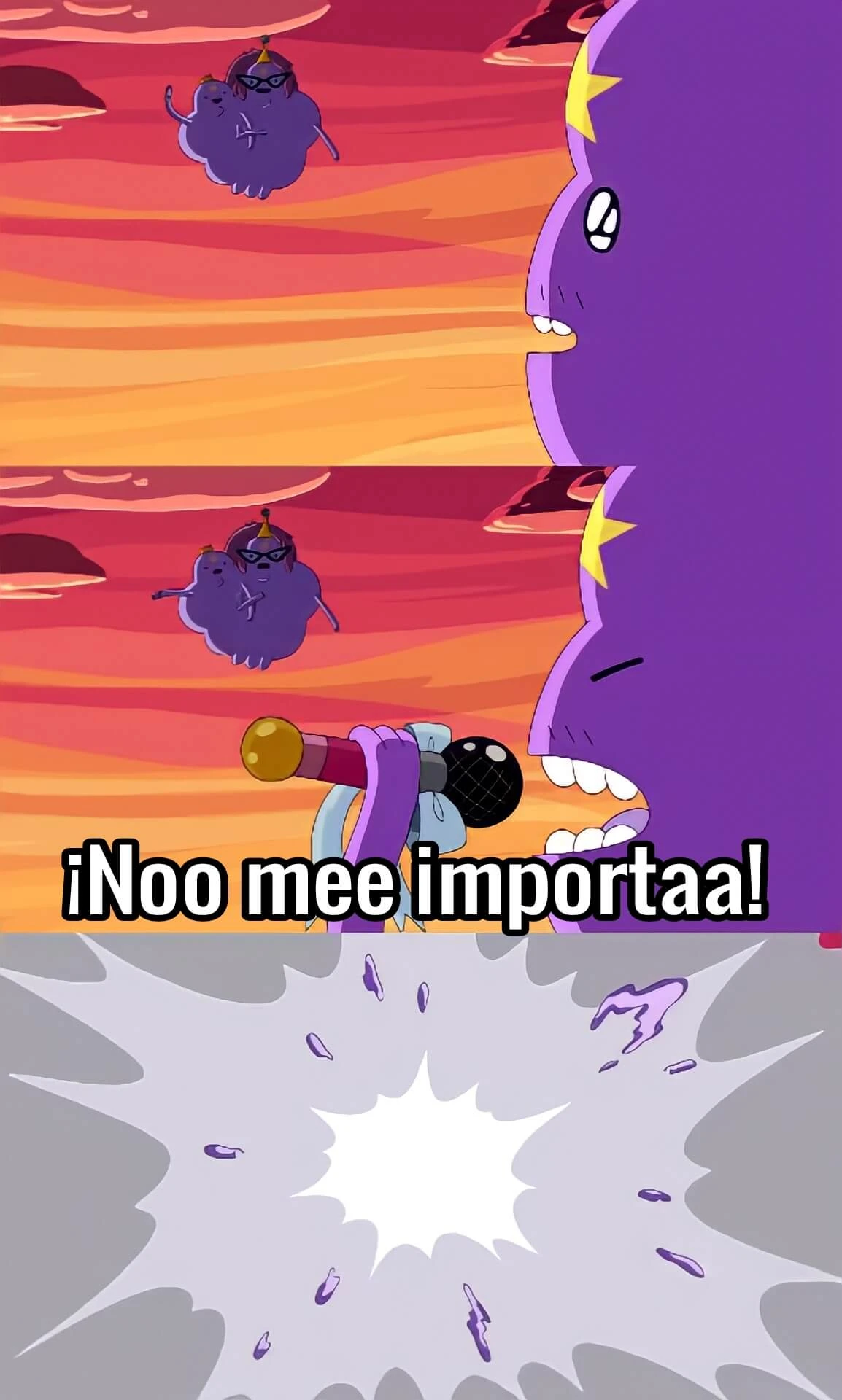 Plantilla de ¡No me importa! numero 4