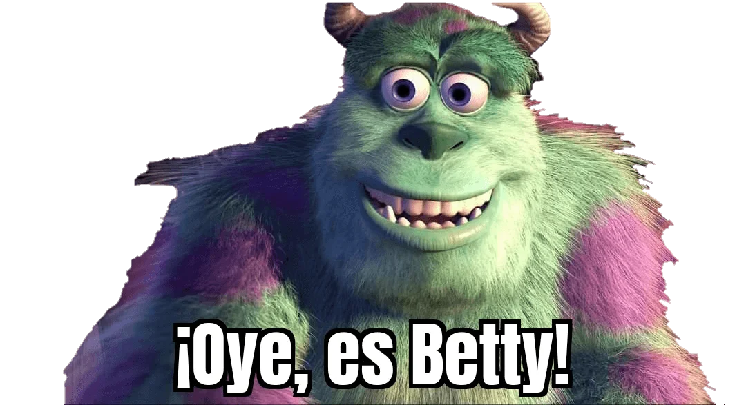 Plantilla de ¡Oye, es Betty! numero 3