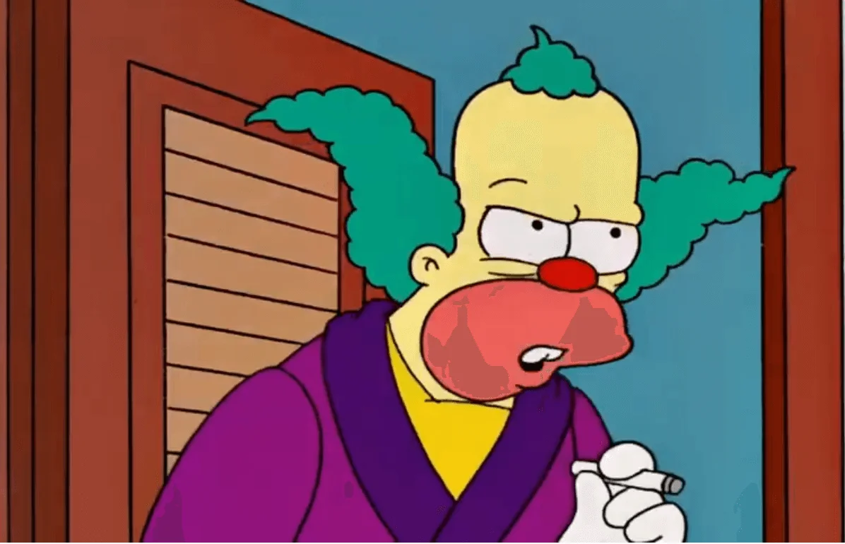 Plantilla de Padres protestando | Krusty diciendo que no numero 3