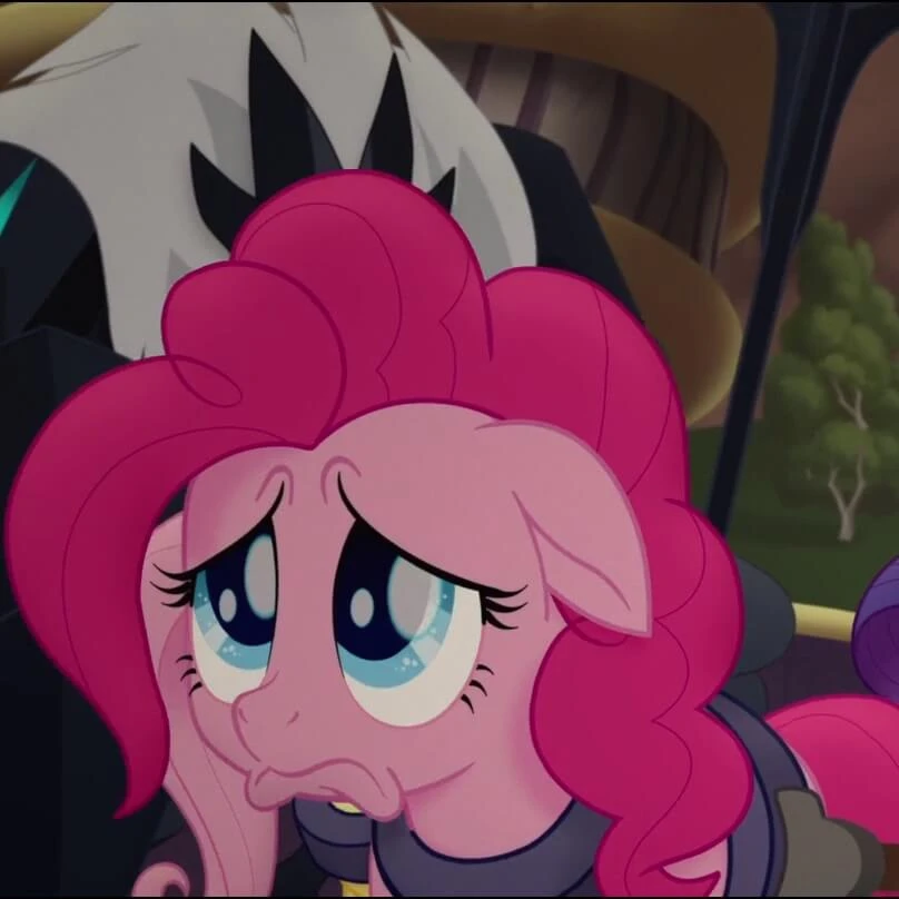 Plantilla de Pinkie Pie Triste | Pinkie Pie Feliz numero 4