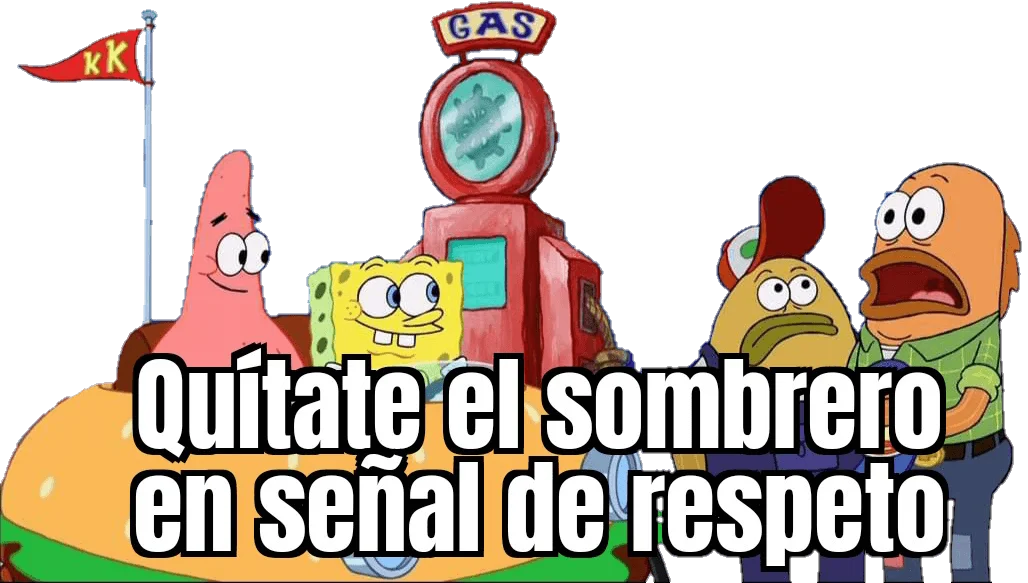 Plantilla de Quítate el sombrero en señal de respeto | ¡Respeto por los muertos! numero 5