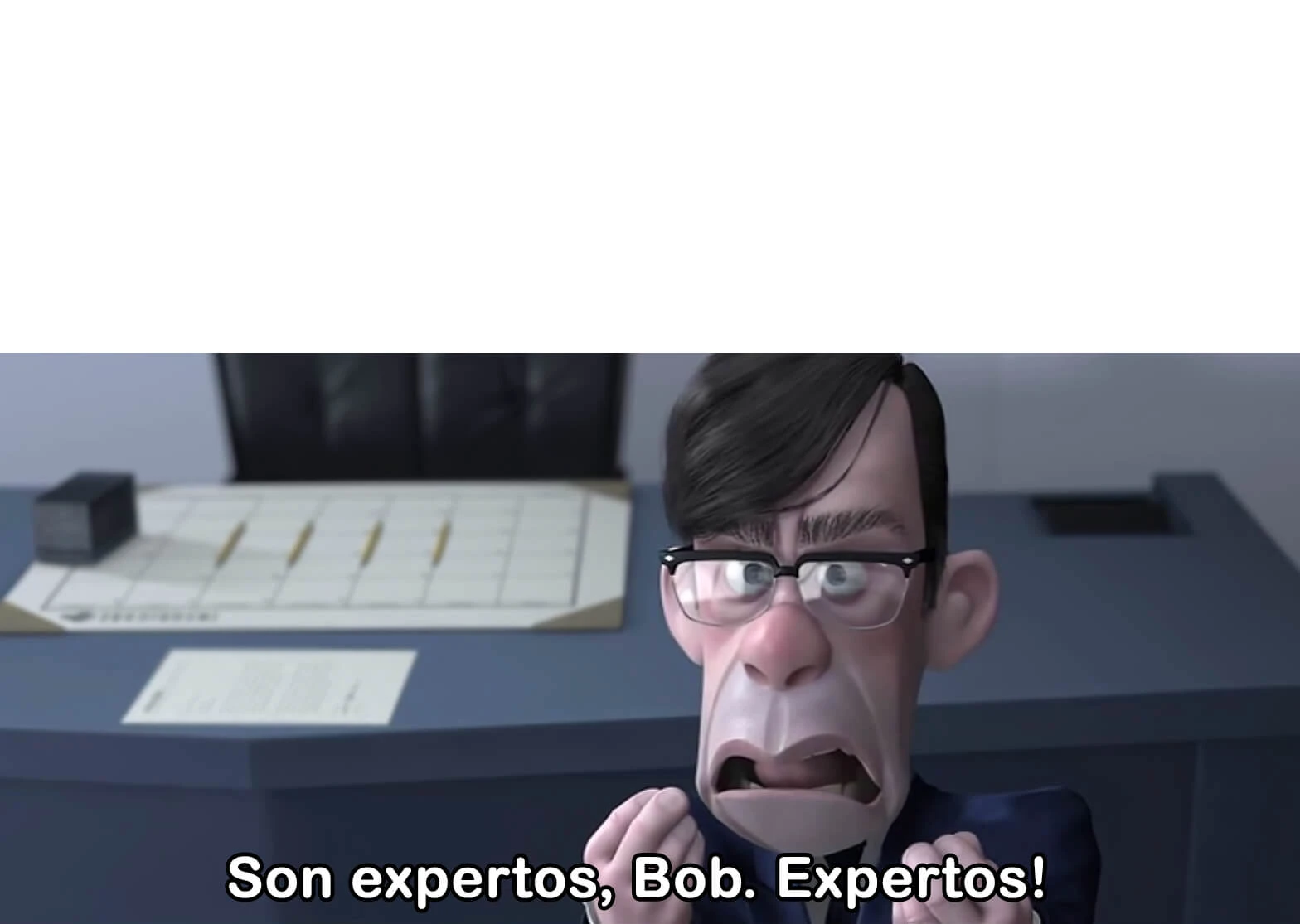 Plantilla de Son expertos, Bob. Expertos! numero 3