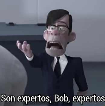 Plantilla de Son expertos, Bob. Expertos! numero 4