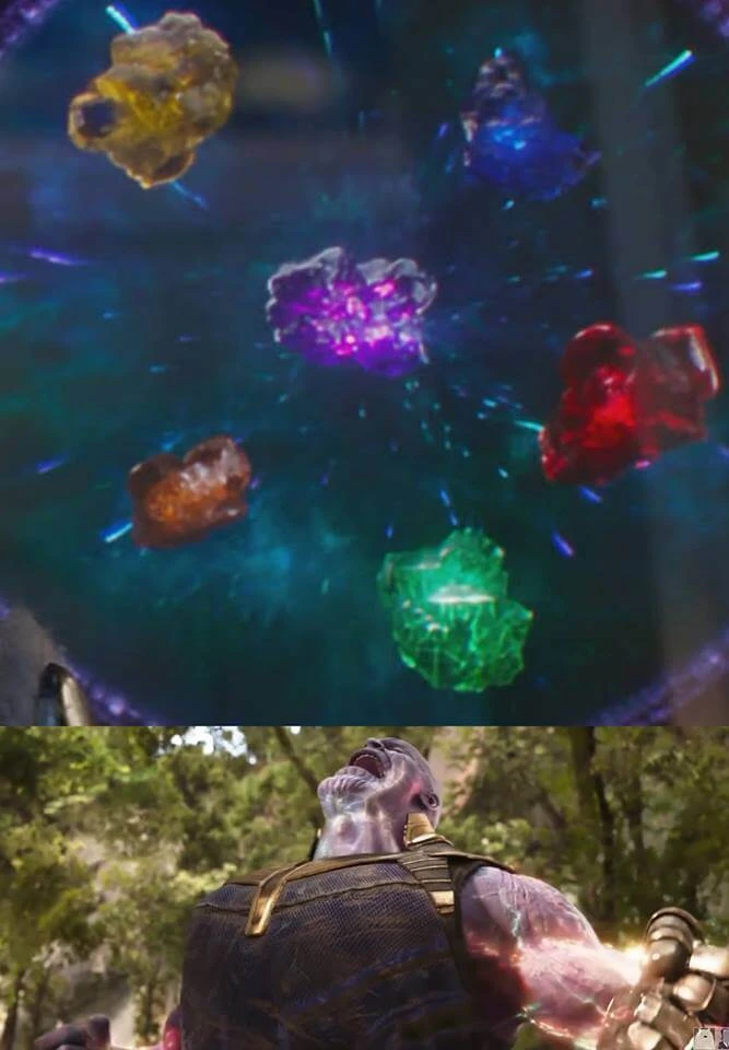 Plantilla de Thanos y las gemas del infinito. numero 2