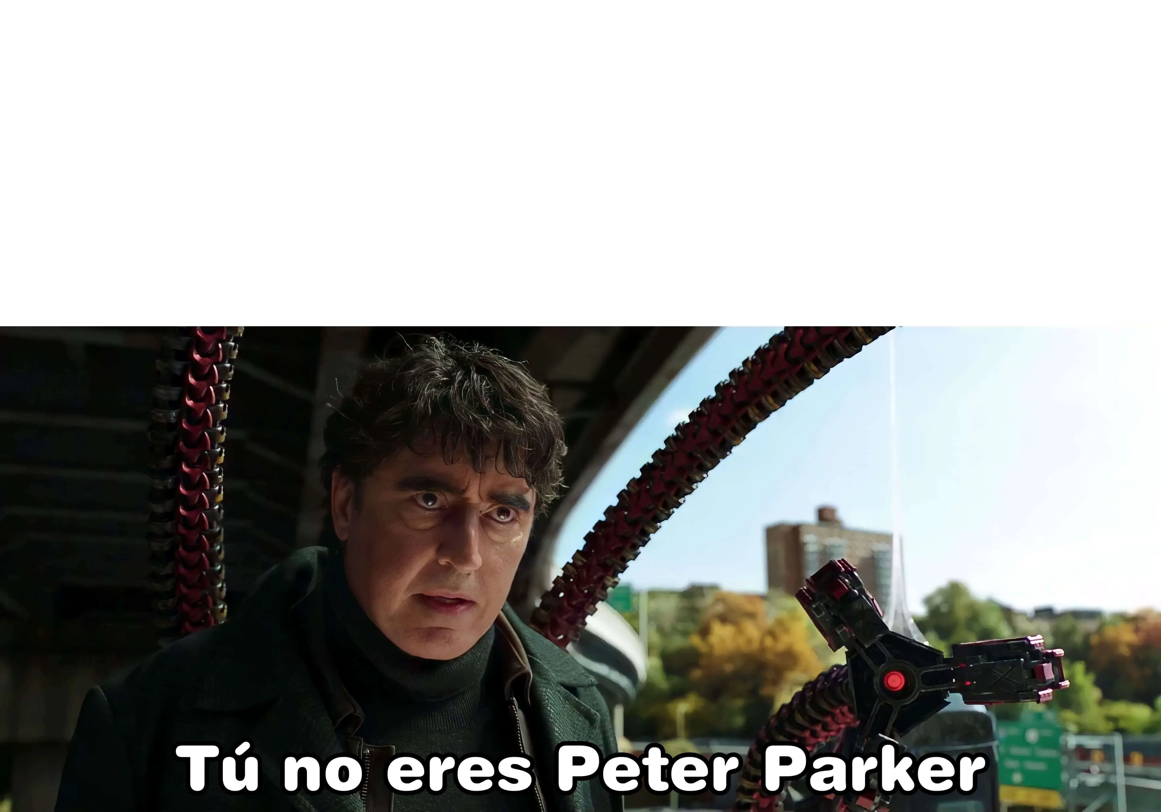 Plantilla de Tú no eres Peter Parker  | AdriSpider