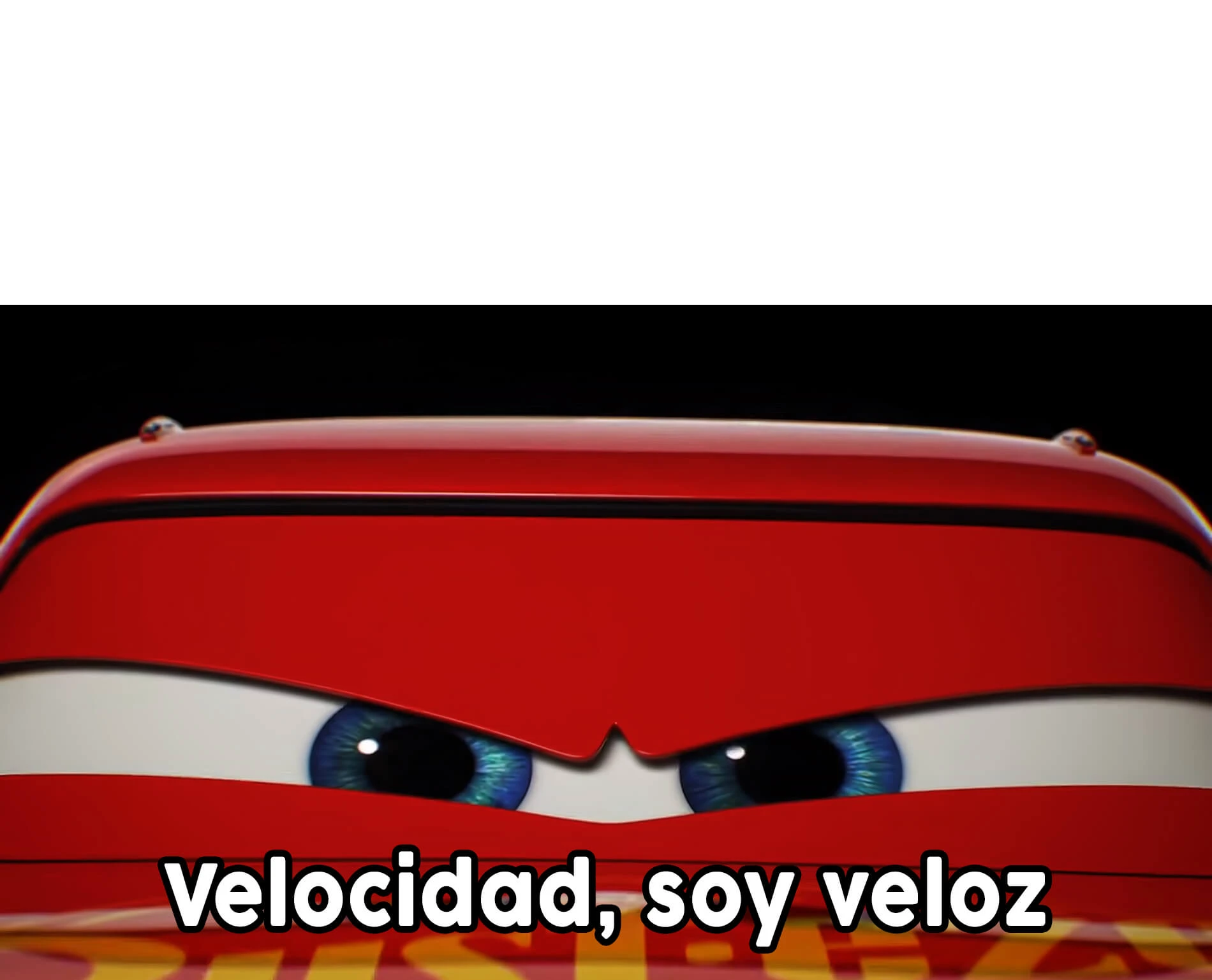 Plantilla de Velocidad, yo soy veloz numero 4