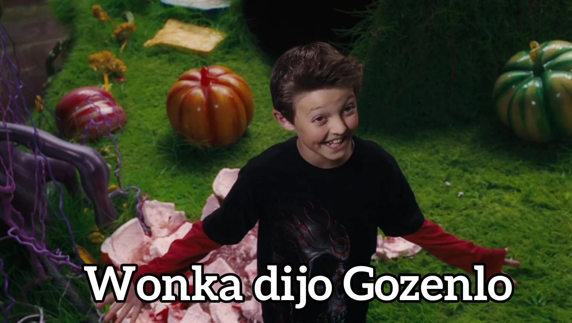 Plantilla de Wonka dijo Gozenlo