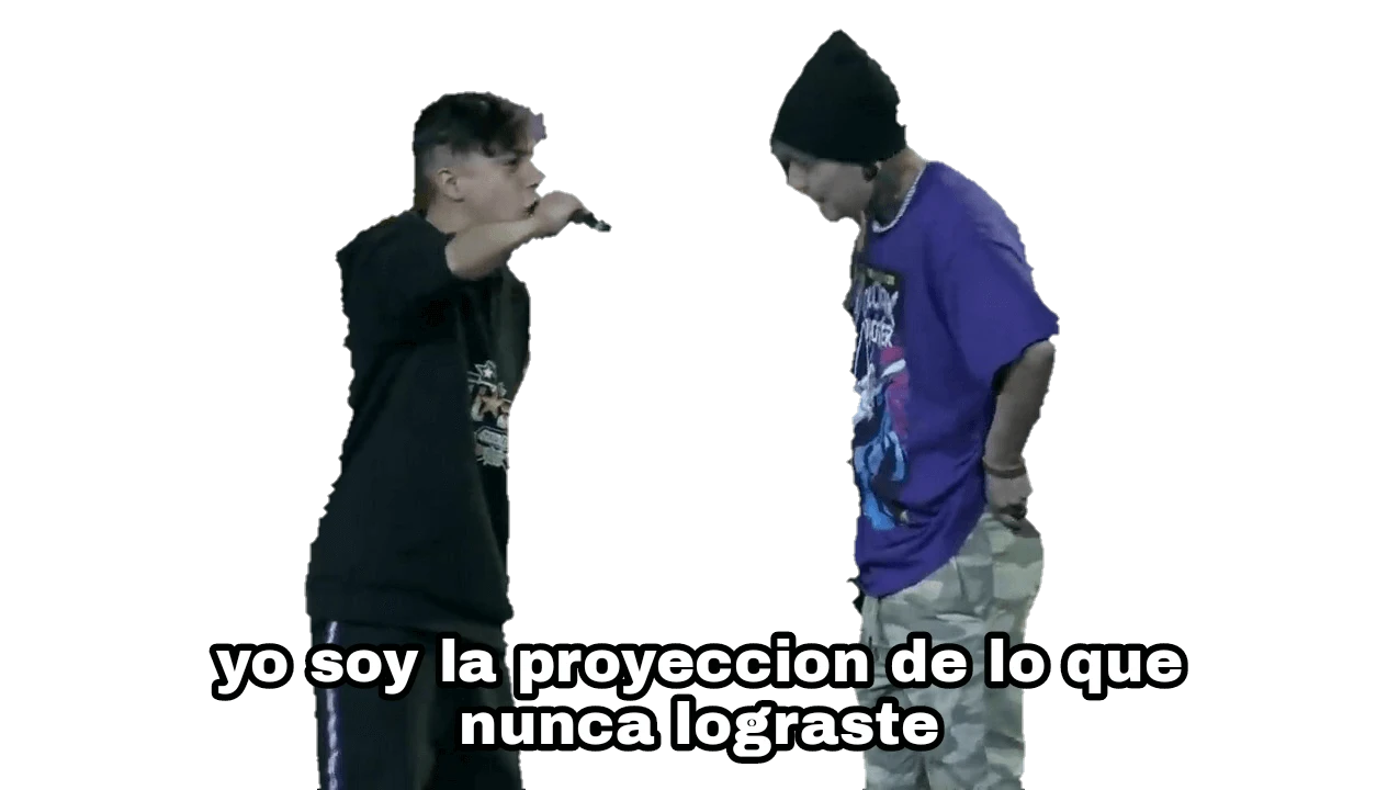 Plantilla de Yo soy la proyeccion de lo que nunca lograste numero 5