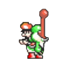 Plantilla de Yoshi tranquilo, Yoshi Gritando numero 3